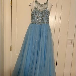 Precious girls size 14 formal gown!